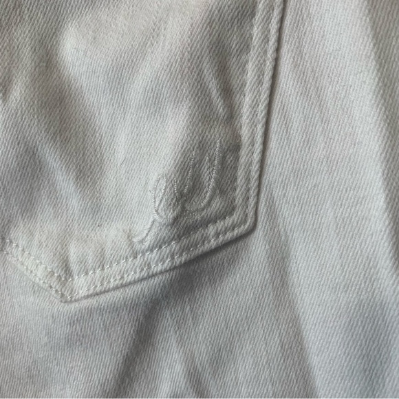 Express Jeans Denim Legging Women's Size 4 White Mid Rise 5-Pocket - Picture 4 of 9